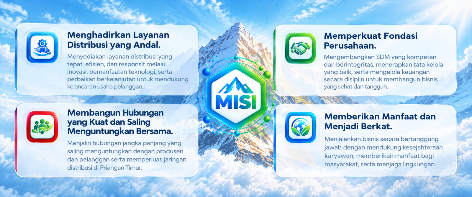 Misi CV. Gunung Mas 138